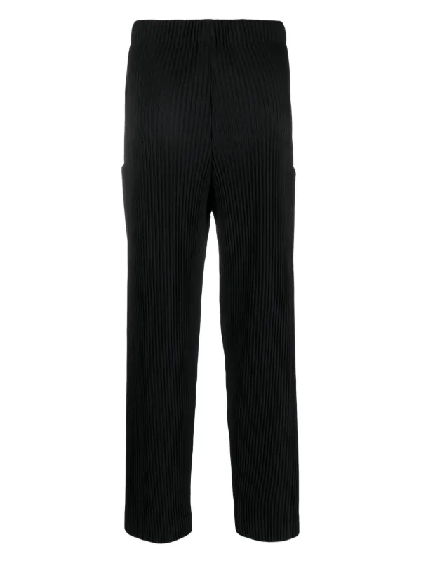 Homme Plissé Issey Miyake Unfold Pleated straight-leg Trousers - Farfetch