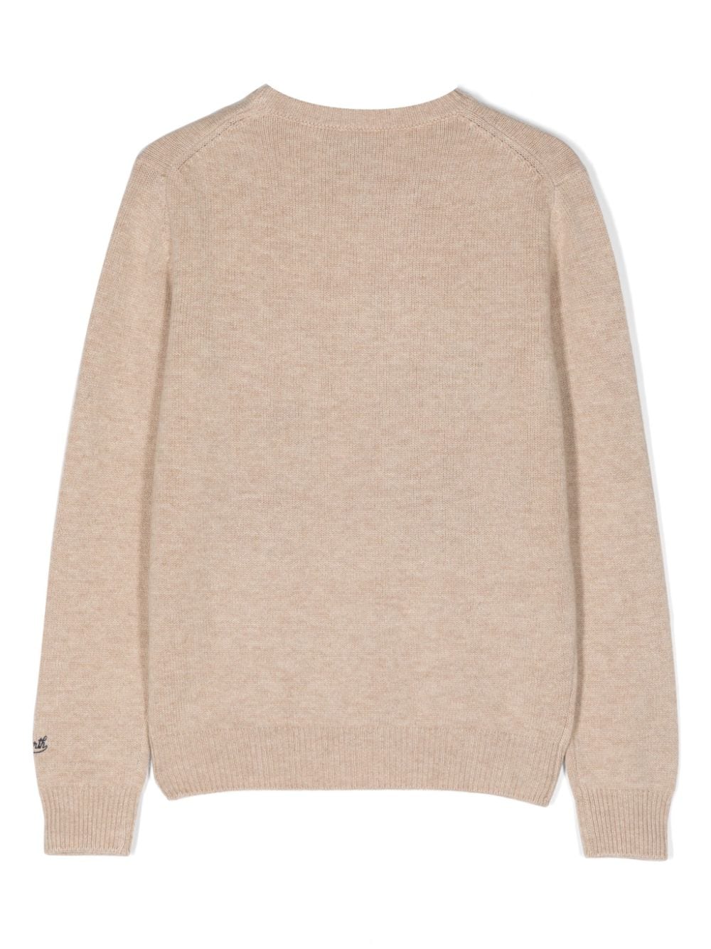 MC2 Saint Barth Charlie Snoppy Mood intarsia-knit jumper - Beige