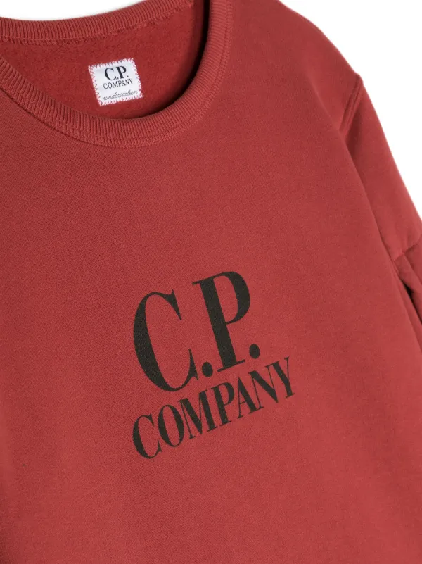 Cp company hot sale red sweatshirt