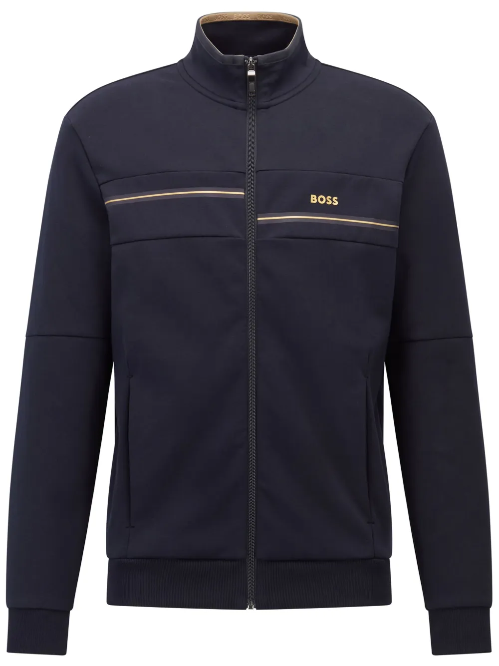 BOSS Felpa con stampa - Blu