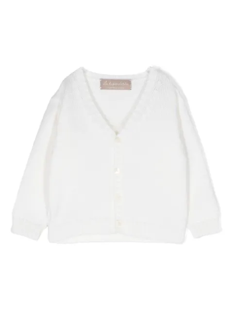 La Stupenderia fine-knit cashmere cardigan