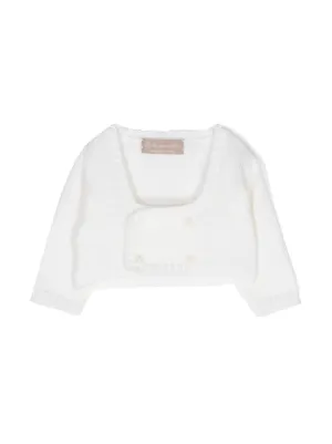 White on sale cashmere bolero