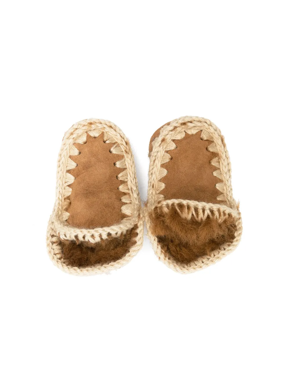 Mou Eskimo leren laarzen Bruin