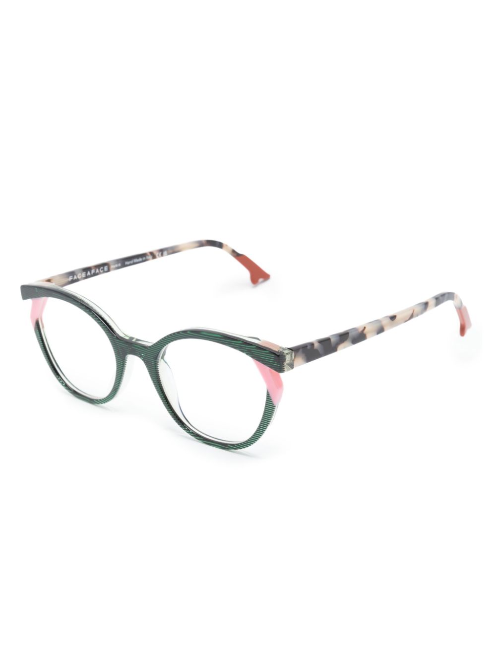 Face À Face Bocca Kuma cat eye-frame glasses - Groen