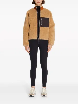 Tory burch faux deals sherpa jacket