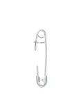 Tory Burch safety pin earrings - Silver