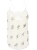 Zadig&Voltaire Christy sequin-embellished top - Neutrals