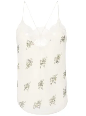トップス DOLCE&GABBANA Polka Dot Corset Camisole 23602289_53683396_600.jpg