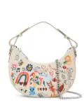 Zadig&Voltaire Moonrock leather shoulder bag - Neutrals