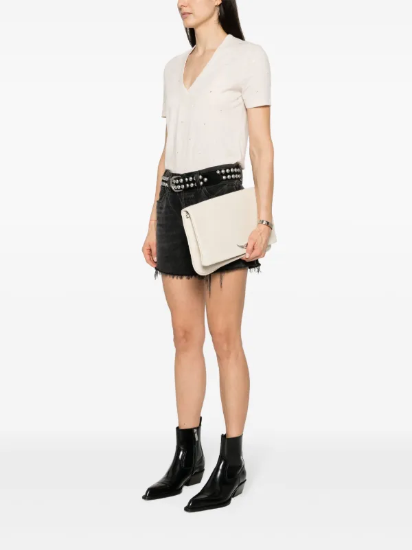 Zadig&Voltaire Rock Eternal クラッチバッグ L | ニュートラル 