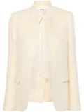 Zadig&Voltaire Very lurex single-breasted blazer - Yellow