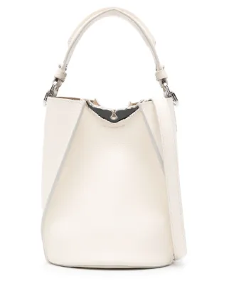 Zadig&Voltaire Borderline Leather Bucket Bag | Neutrals | FARFETCH