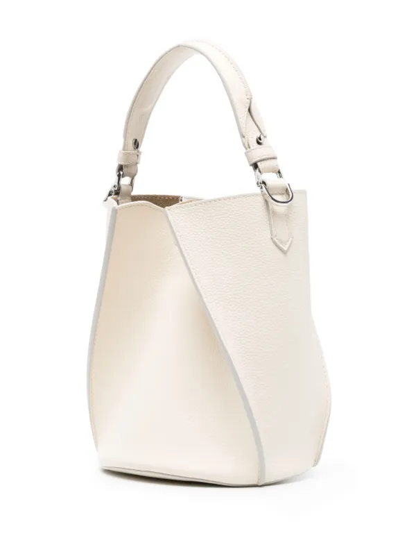 Zadig&Voltaire Borderline Leather Bucket Bag | Neutrals | FARFETCH