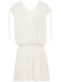 Zadig&Voltaire Alanis crochet-knit minidress - Neutrals