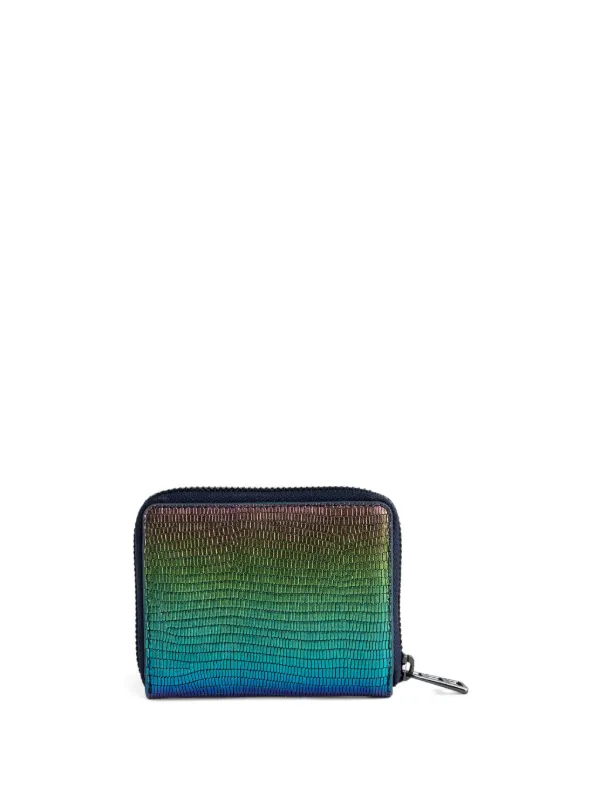 Zadig&Voltaire Mini ZV iridescent-effect Wallet | Pink