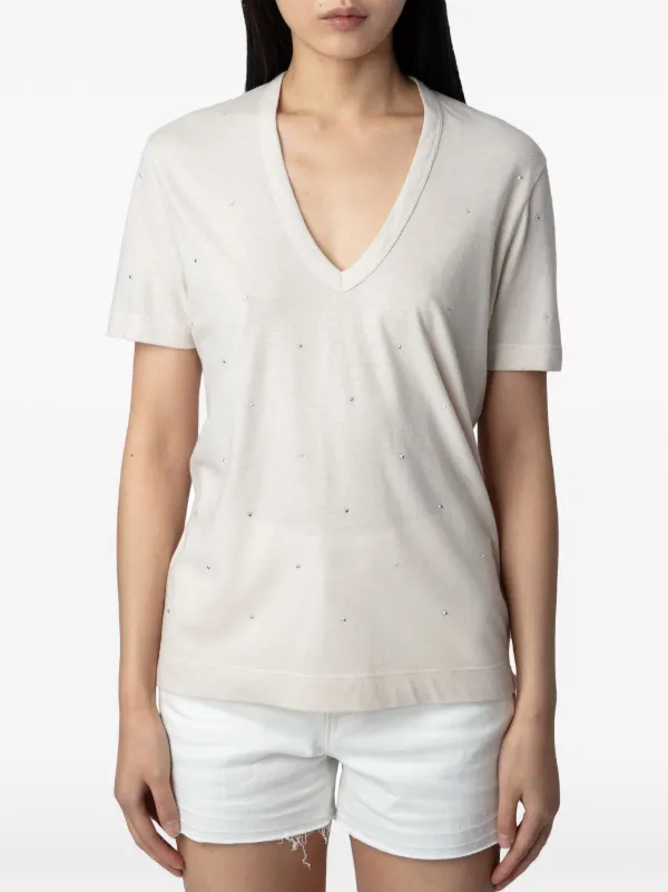 Zadig&Voltaire Wassa Tシャツ | ニュートラル | FARFETCH JP