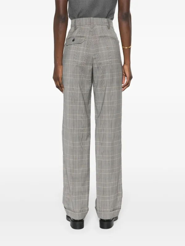 Zadig&Voltaire Pura high-waist straight-leg Trousers | Grey