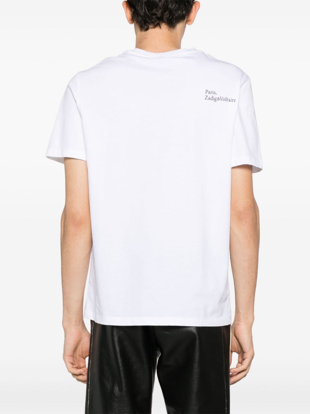 Shop Zadig & Voltaire Ted Photograph-print T-shirt In White