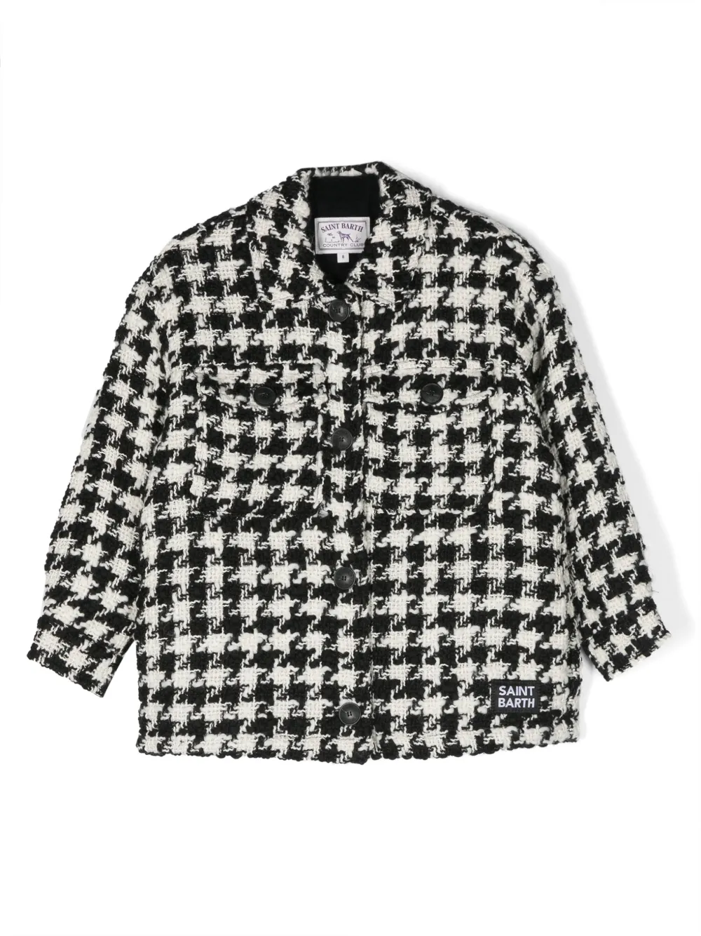 zara houndstooth shacket