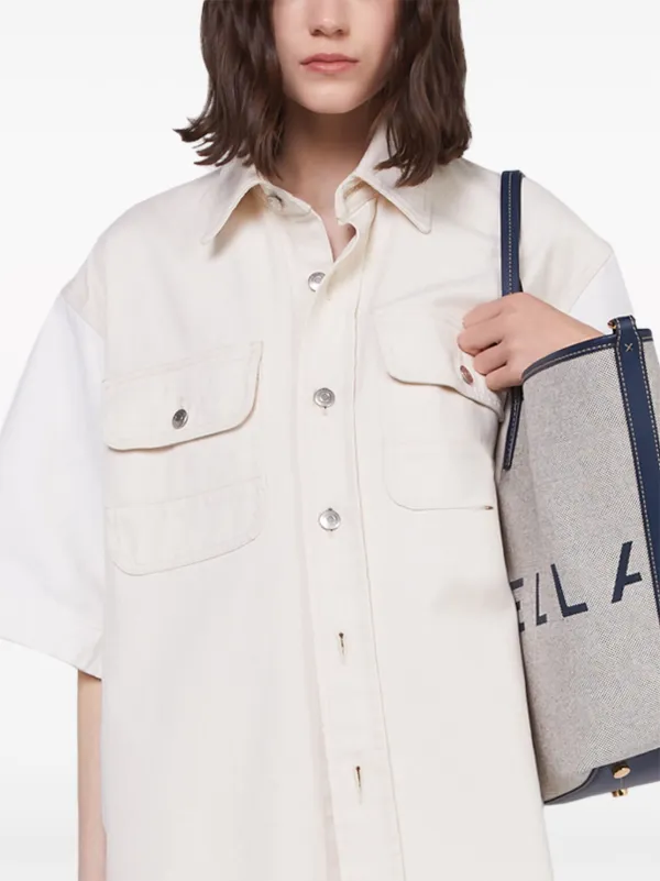 Stella McCartney Utility ショートスリーブ デニムシャツ - Farfetch