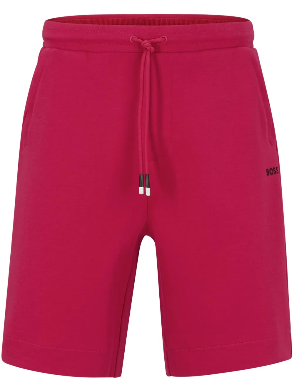 BOSS Short de moletom com logo bordado | Vermelho | Image 1