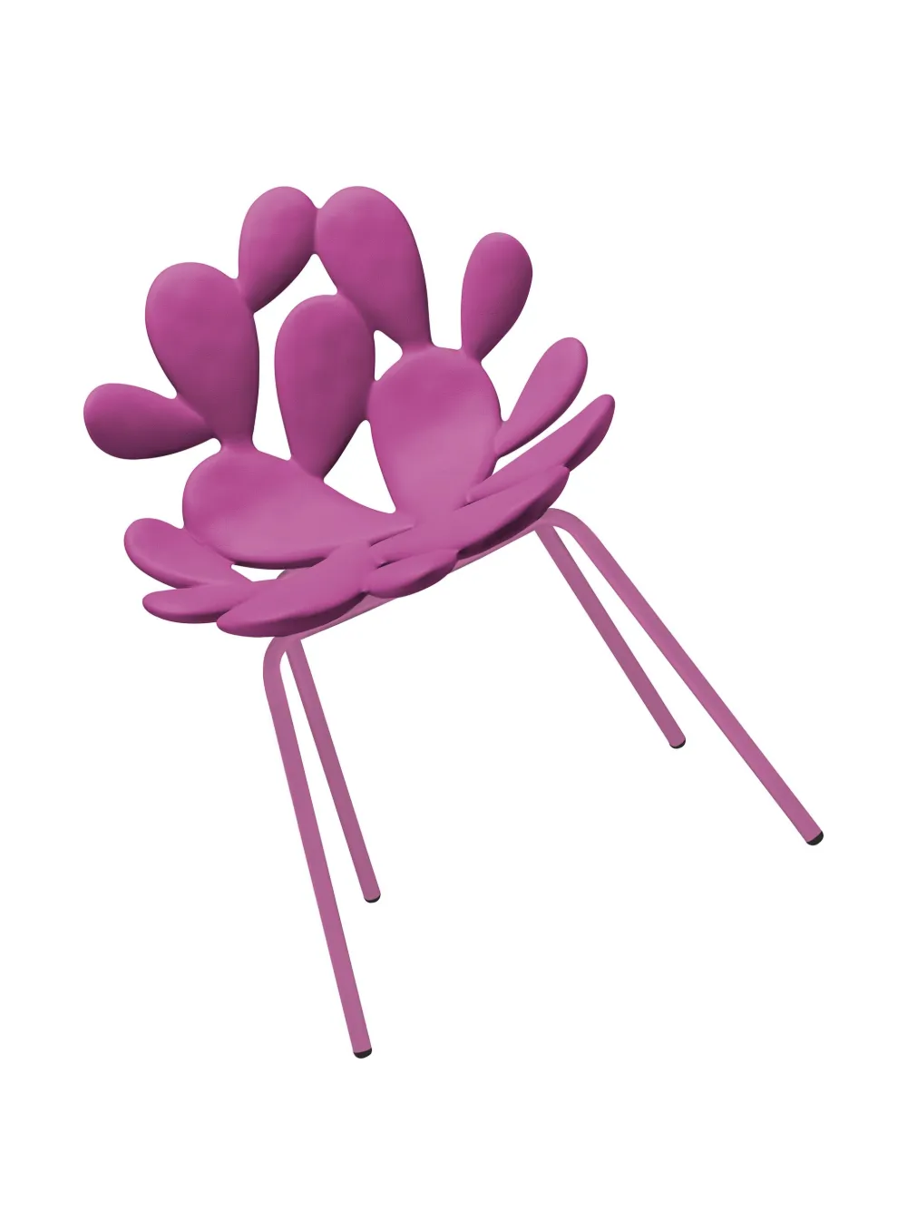  Qeeboo Filicudi Chairs (set Of Two) - Pink 