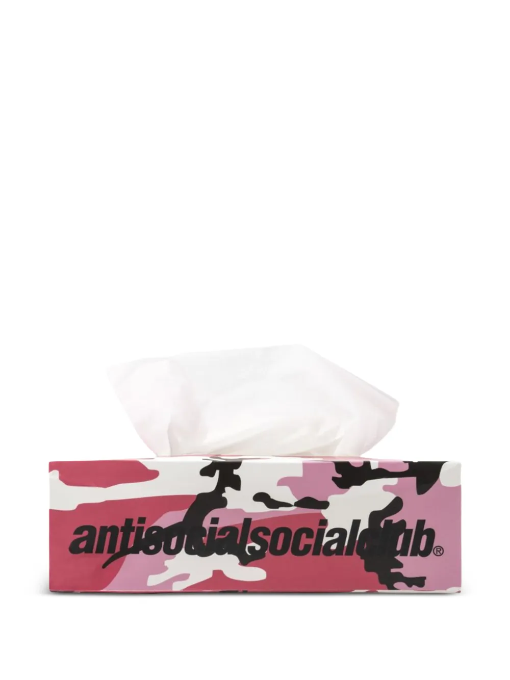 Anti Social Social Club Carsick camouflage tissue box - Rosa