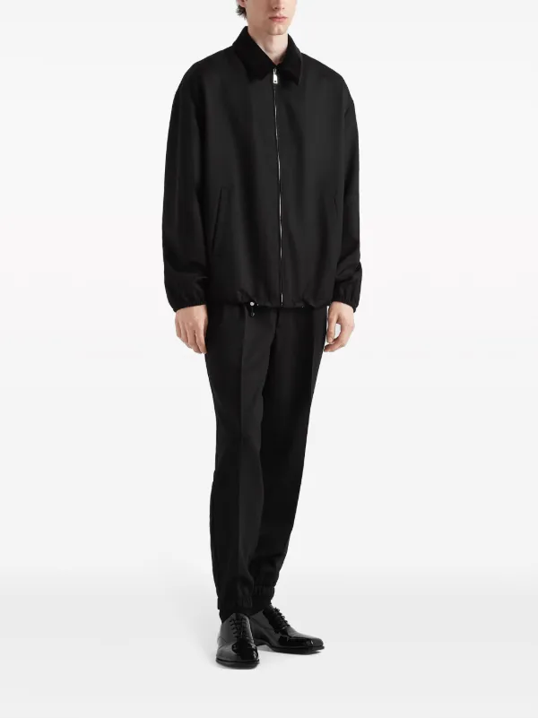 Prada Wool Blouson Jacket - Farfetch