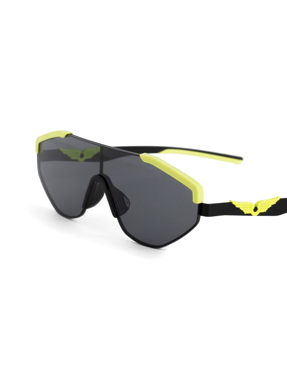 Oakley geometric frame sunglasses Men