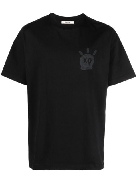 Zadig&Voltaire Teddy Skull XO-print cotton T-shirt
