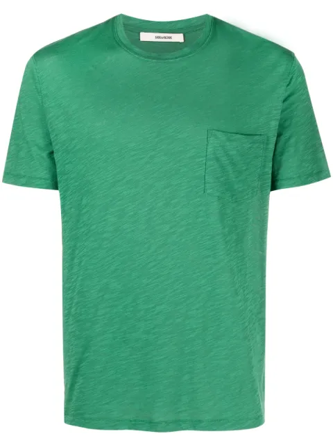 Zadig&Voltaire mélange-effect cotton T-shirt