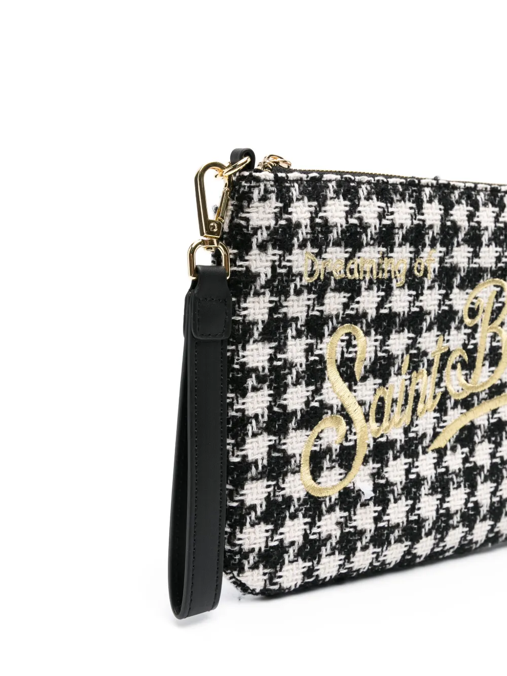 MC2 Saint Barth Kids Parisienne tweed schoudertas - Zwart