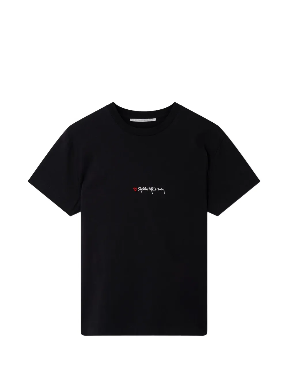 Stella McCartney T-shirt met print Zwart
