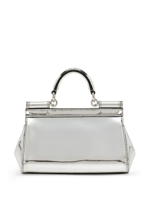 Dolce and gabbana silver bag hot sale