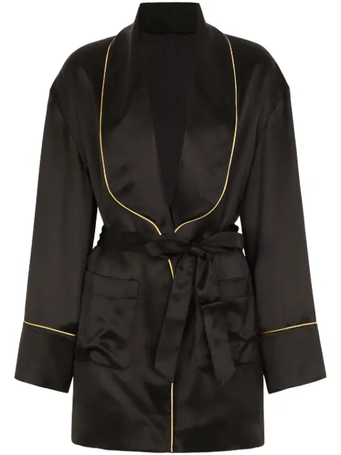 Dolce & Gabbana blazer con cinturón