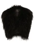 Dolce & Gabbana feather bolero jacket - Black