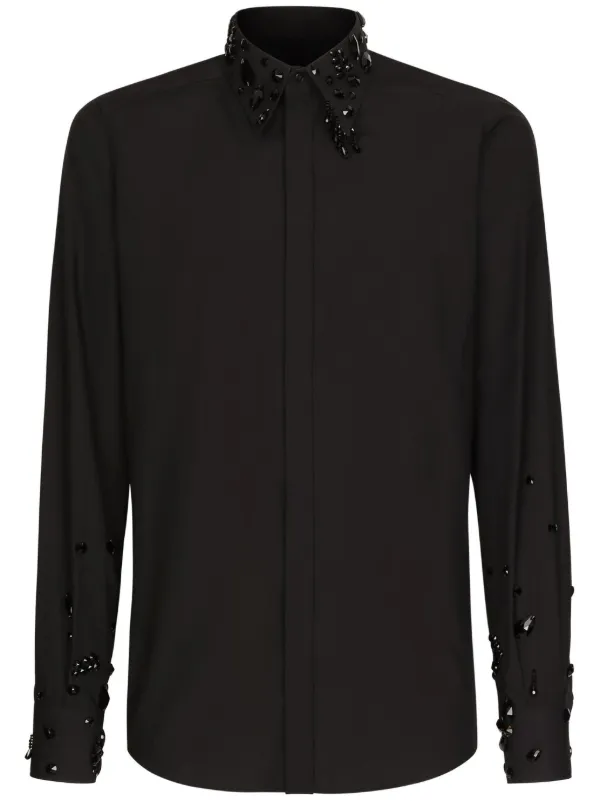 新品　DOLCE&GABBANA　ブラック　シャツ s-l400.jpg