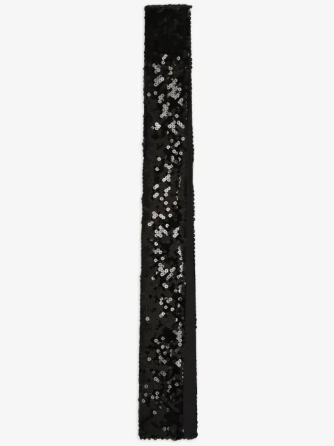 Dolce & Gabbana sequin-embellished scarf
