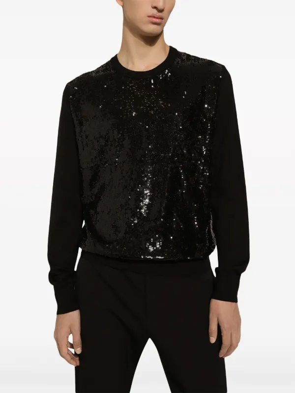 Dolce & Gabbana スパンコール クルーネック プルオーバー - Farfetch