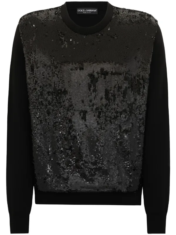 Dolce & Gabbana スパンコール クルーネック プルオーバー - Farfetch