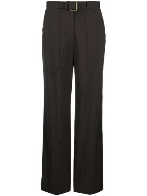 Rejina Pyo Andie straight-leg wool trousers