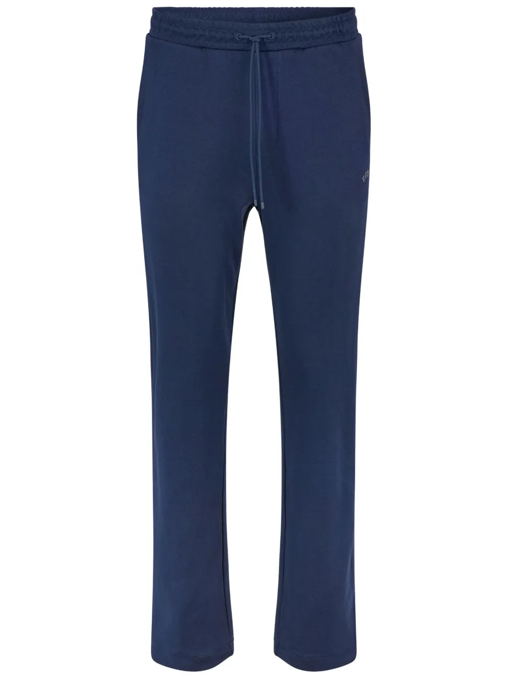 BOSS Calça de algodão com logo | Azul | Image 1