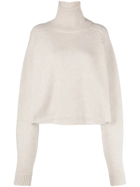 The Row Ehud ribbed-knit cashmere jumper