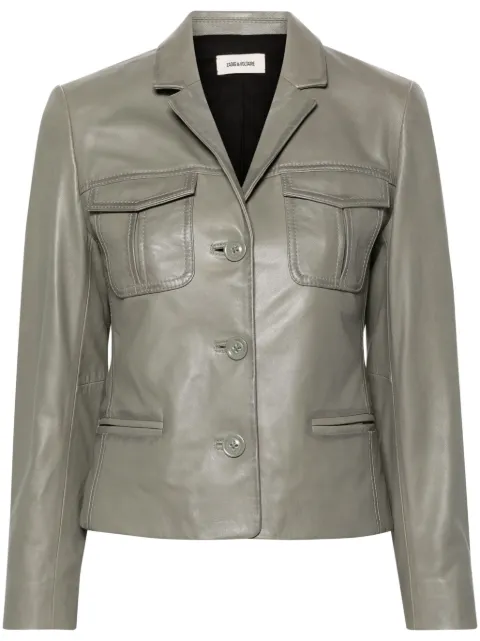 Zadig&Voltaire Liams leather blazer
