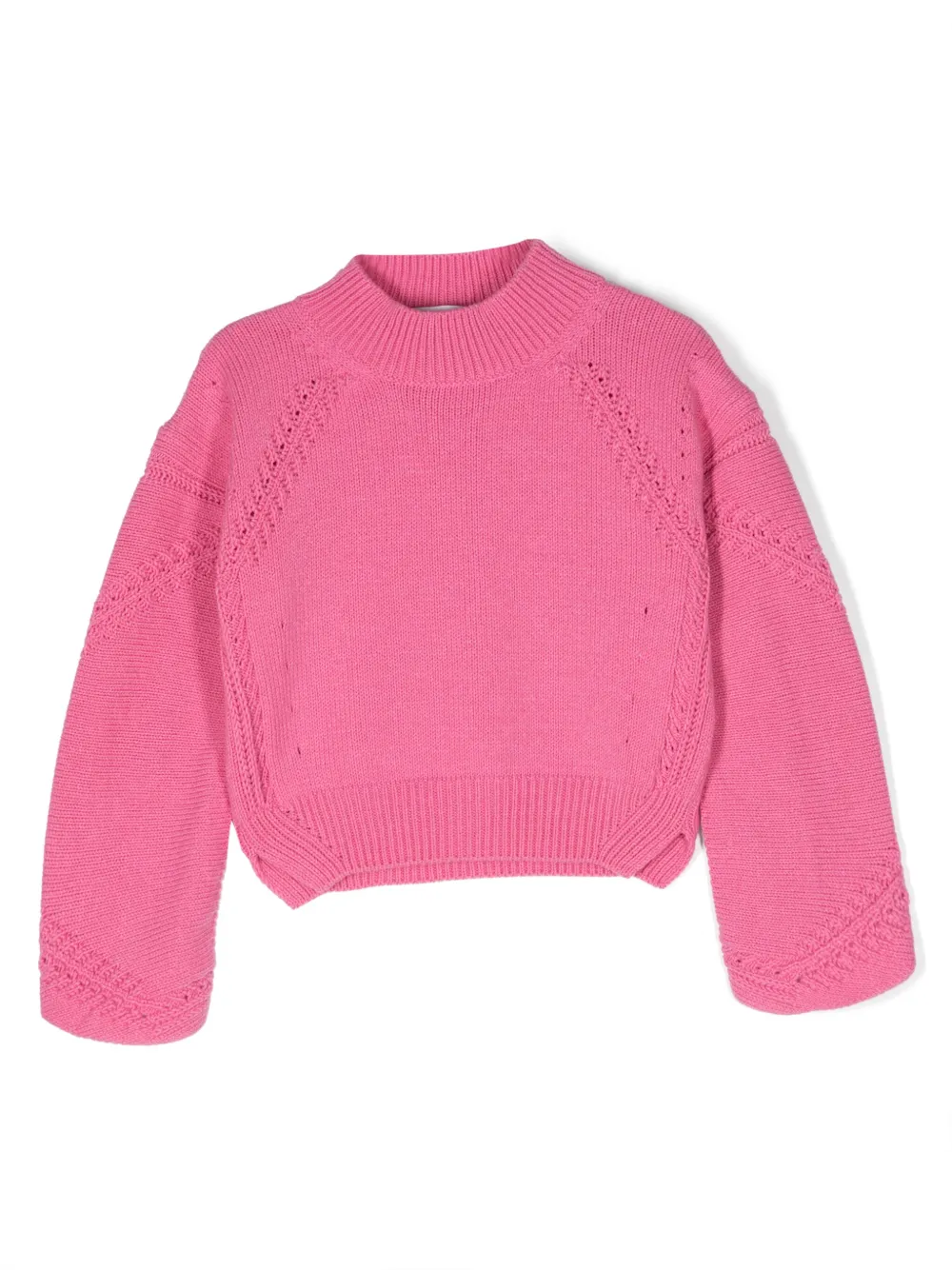 Er no Scervino Junior Wollen trui Roze