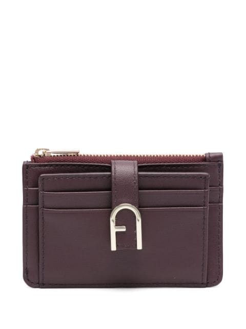 Furla Flow logo-plaque leather wallet