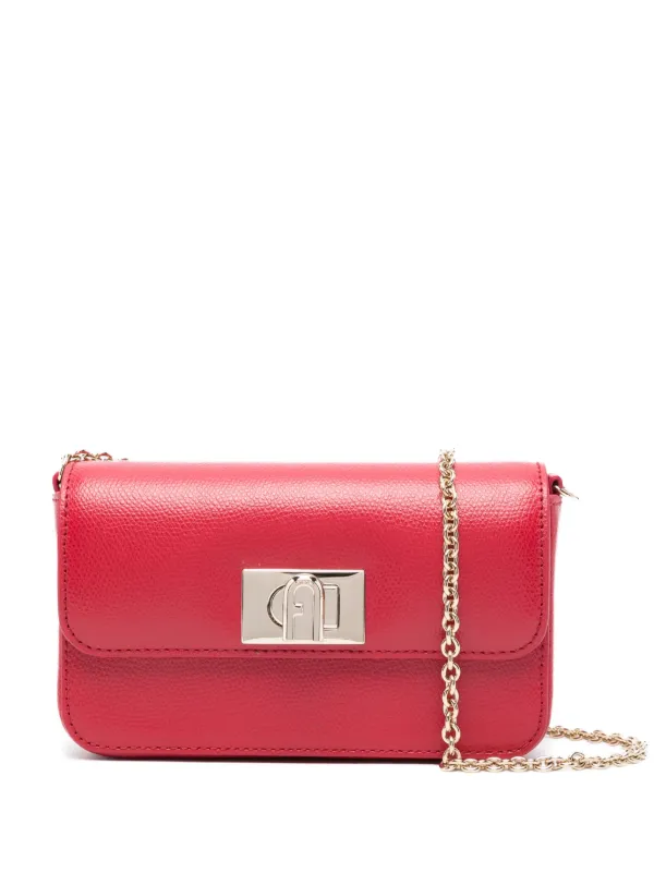 Red mini shoulder bag sale