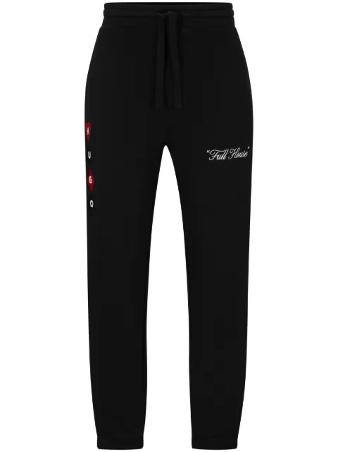 HUGO Calça de moletom com bordado