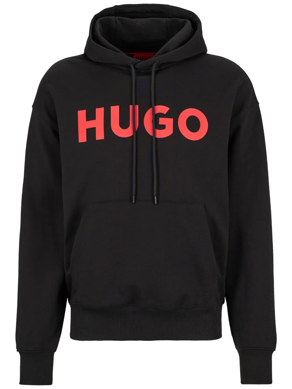 HUGO Moletom de capuz com logo | Preto | Image 1