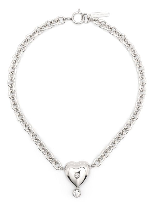 Justine Clenquet Max heart-pendant Necklace - Farfetch